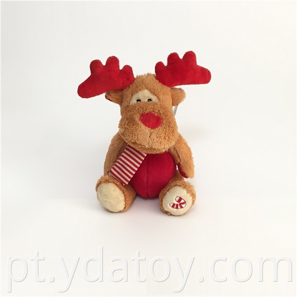 Christmas moose plush toys